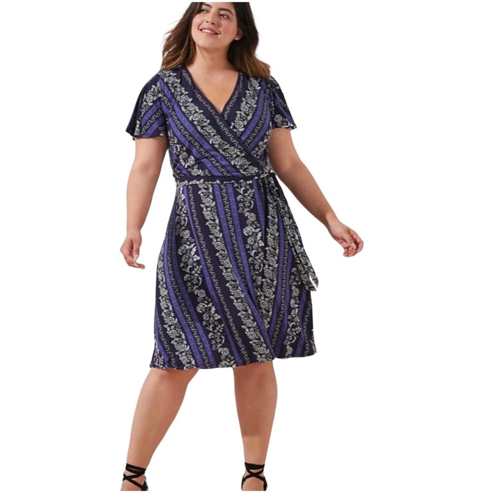 LOFT Plus Wrap Dress